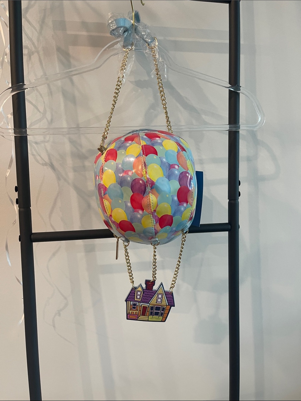 Pixar Colorful Balloon Up Crossbody Handbag - Multicolor